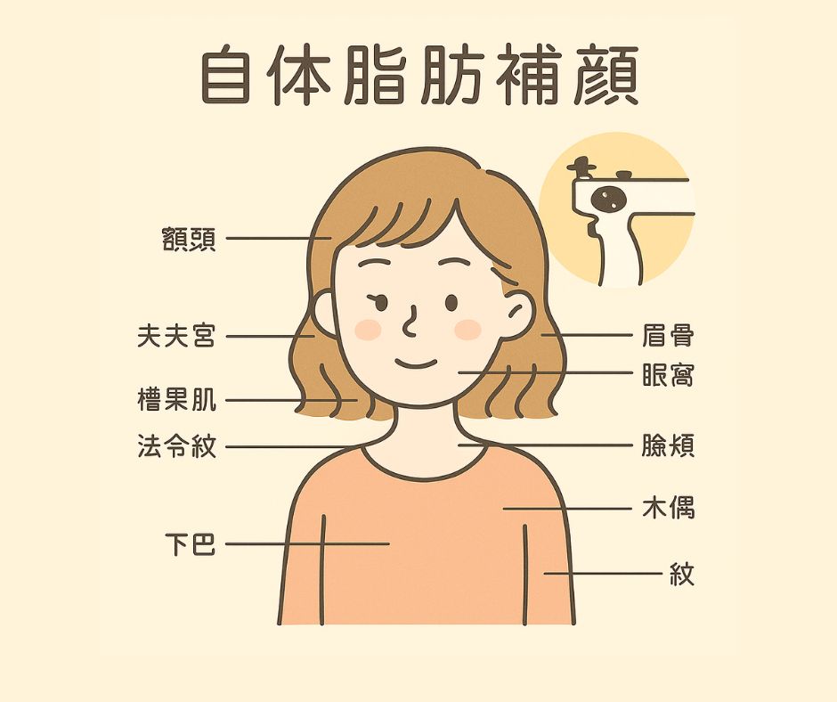 自體脂肪補臉