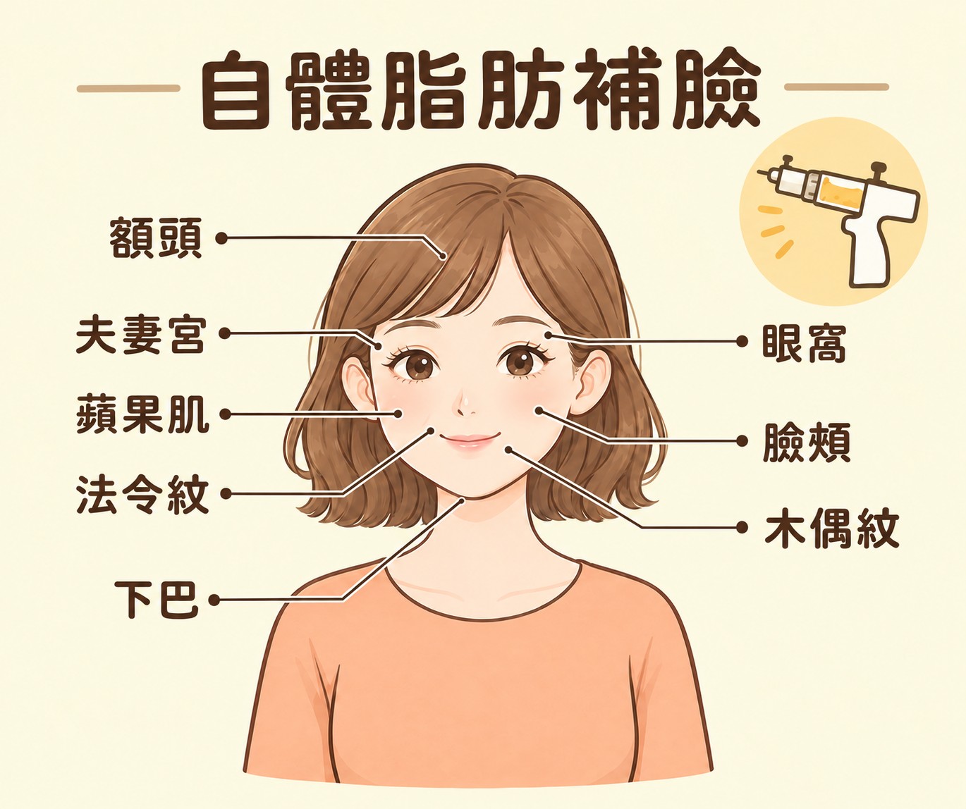 自體脂肪補臉
